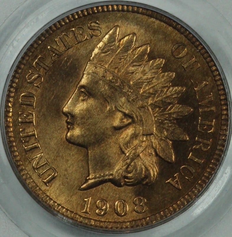 1908 Indian Cent