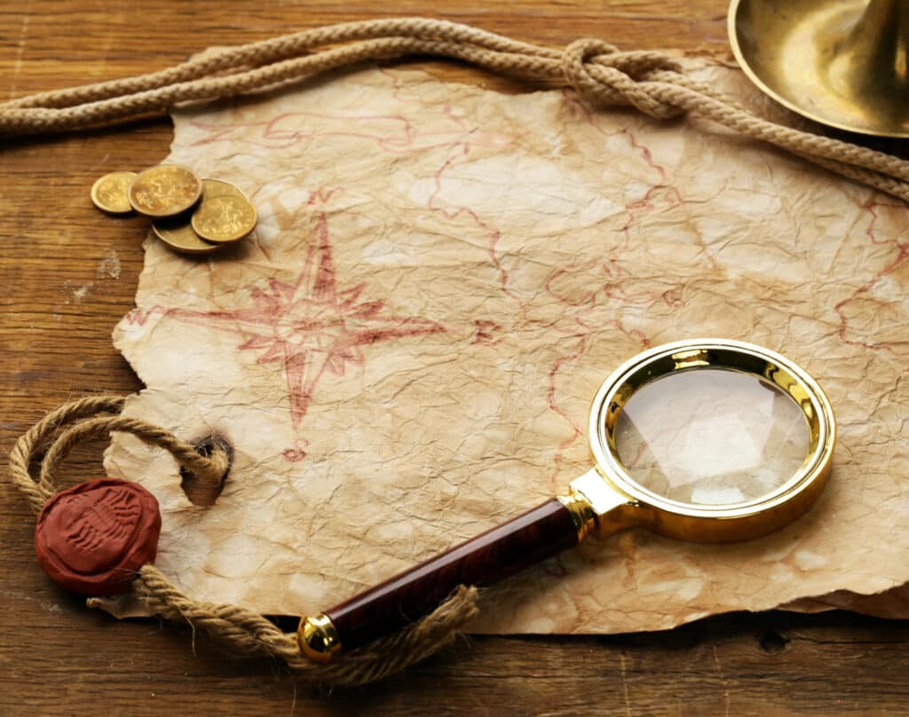 coin treasure hunting
