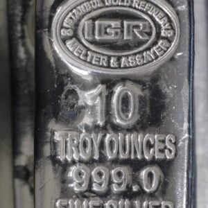 10 oz .999 Fine Silver Bars -Various Designs