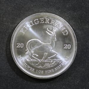 South African Krugerrand 1 oz Silver- Random Year