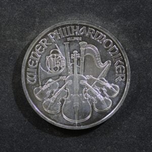 1 oz Silver Austrian Philharmonic Coin- Random Years