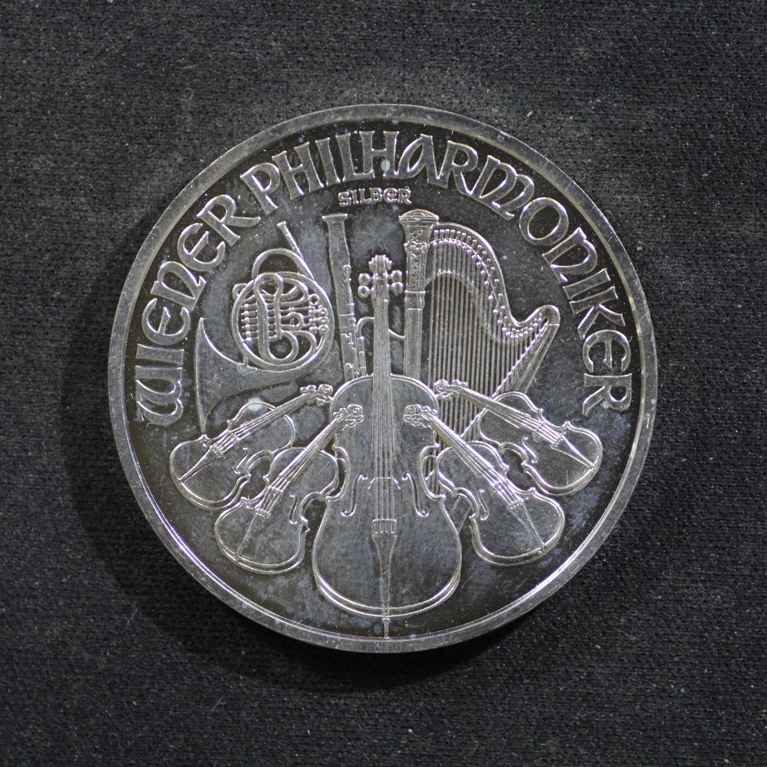 1 oz Silver Austrian Philharmonic Coin- Random Years
