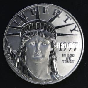 1oz Platinum Eagle-BU Random Year
