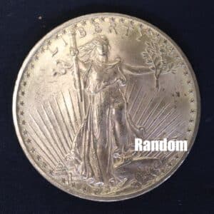 $20 Saint Gaudens Gold Coin Random Date AU/BU